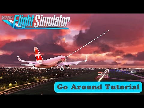 MSFS2020 Go Around Tutorial deutsch by Real Airline Pilot