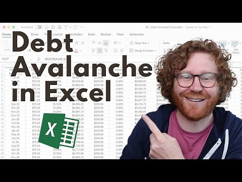 How to Create a Debt Avalanche Spreadsheet in Excel (Step-by-Step Tutorial)