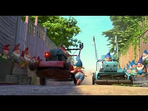 Scene from the move 'Gnomeo and Juliet'