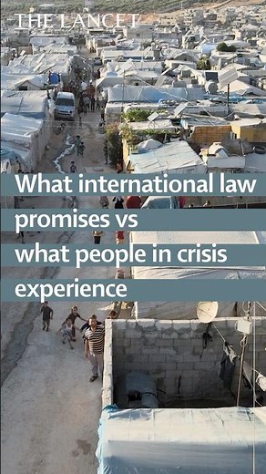 Gaps between what international law promises and what people in crisis experience