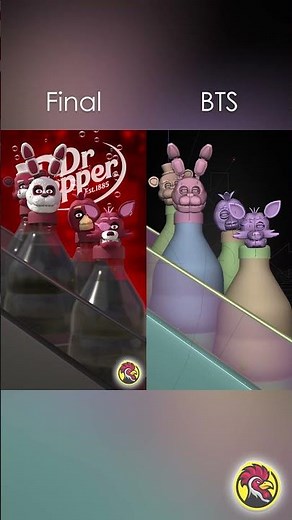 FNAF Fanta vs Dr Pepper Animatronics Standoff (BTS)