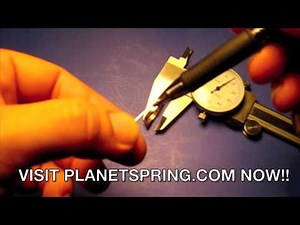 How to measure Torsion Springs