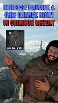 Don't MISS This Easy to get Damage Boosting Necklace | Crimson Desert Guide #shorts