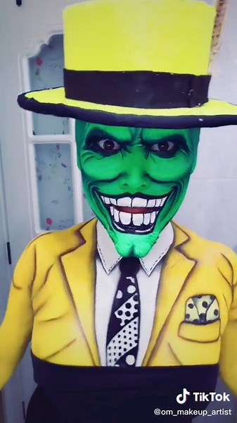 Transformación con LA MÁSCARA | Maquillaje y Body Painting