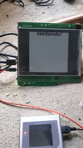 gameboy on an e-ink screen