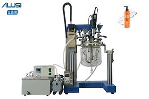 [Hot Item] Stainless Steel Small Scale Homogenizer Lab Vacuum Emulsifier Mixer