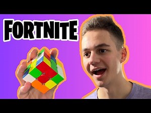 Solving A Rubik's cube After Every Elimination In Fortnite