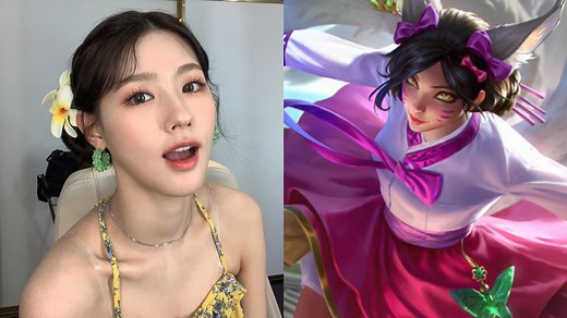 (G)I-DLE Miyeon cosplays as League of Legends' Dynasty Ahri