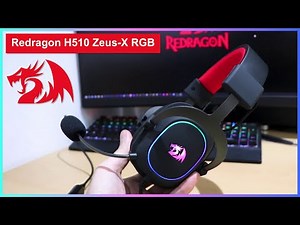 Redragon H510 Zeus-X RGB Wired Gaming Headset - 7.1 Surround Sound