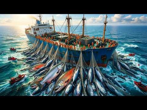 The Shocking Reality of Catching and Processing King Salmon at Sea