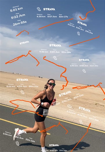 January off to a strong start thanks to DMC for another silly 50 day challenge 🤭 #running #runindubai #strava