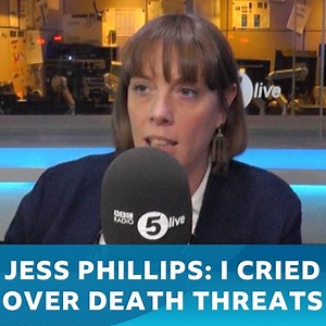 8.5K views · 67 reactions | Labour MP Jess Phillips has told BBC Radio 5 Live about the death threats that her and members of her family have received. Speaking to Nihal Arthanayake she said: “It [death threats] make me change the way I go about my life, it makes me shut down sometimes.” | BBC Radio 5 live | Facebook