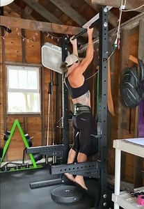 25K views · 157 reactions | Squat stand and pull-up station in one. If you're looking to start a home gym, don't overlook the SML-2. https://www.roguefitness.com/sml-2-rogue-90-monster-lite-squat-stand Video: Maryanna | Rogue Fitness | Facebook
