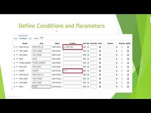 Oracle BI Publisher #BIP5 - Create Data model by SQL Query - Query Builder