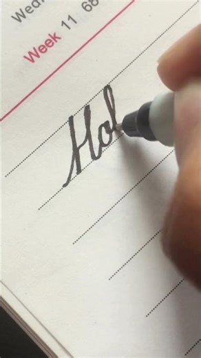 Writing “Hope” in Beautiful Cursive✍️| Cozy Handwriting 🌷✨