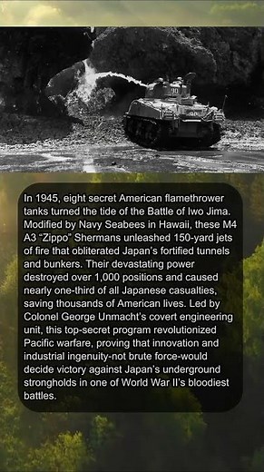 TANKS THAT BURNED BUNKERS