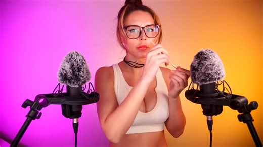 [HeatheredEffect]ASMR在你的脸上刷脸液体声音温柔的个人关注和耳语