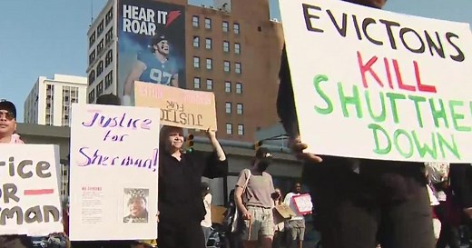Protesters demand Detroit police release body cam footage of shooting death involving bailiff