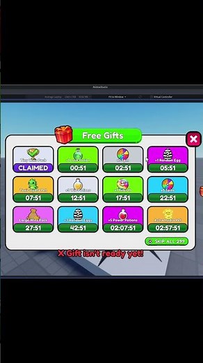 💎 How to make an Playtime Rewards UI in Roblox Studio! #roblox #robloxfyp #robloxstudio #robloxdev