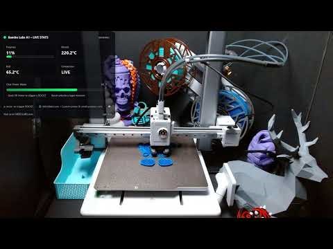 24/7 Live 3D Printing Stream | Real-Time Prints, Failures & Success | FAB3D LABS