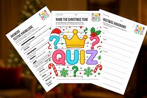 Printable Trivia Quiz: Christmas Edition (PDF) - Etsy