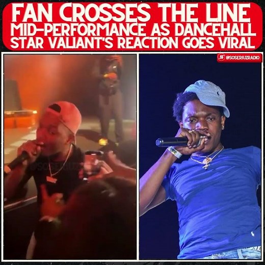 VALIANT GOES VIRAL AFTER ON-STAGE INCIDENT WITH FAN!!!