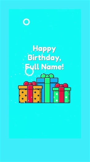Happy Birthday Animation 🎂 | HTML, CSS & JavaScript