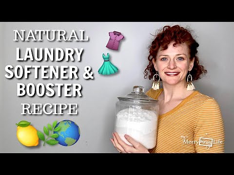 DIY Laundry Booster and Softener Recipe