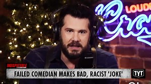 Failed comedian Steven Crowder makes bad, racist 'joke.' | Indisputable with Dr. Rashad Richey