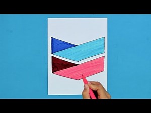 How to draw the Chevron Logo