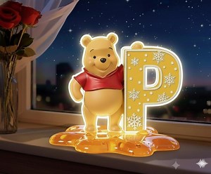 Winnie the Pooh Light Box, Cute Bear LED Night Light, Pooh Reading Book Lamp, Gift for Book Lovers, Disney Nursery Decor OLNRE71 - Etsy