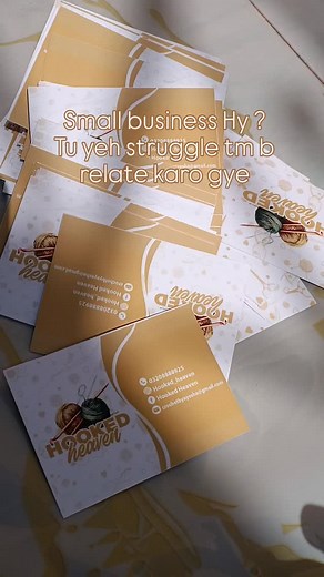  “Still using plain business cards for your crochet business? Stop...