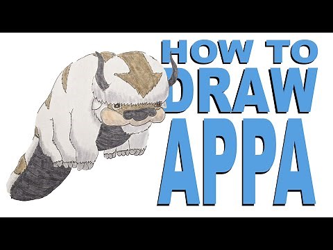 How to draw Appa (Avatar: The Last Airbender)