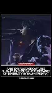 338K views · 11K reactions | Selena’s rare 1991 performance of her singing Ralph Tresvant’s “Sensitivity.” : YouTube/Brandon Scott | The Exclusive Press | Facebook