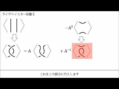 ざっくりと学ぶ結び目理論 No 04 ブラケット多項式とひねり数とX多項式