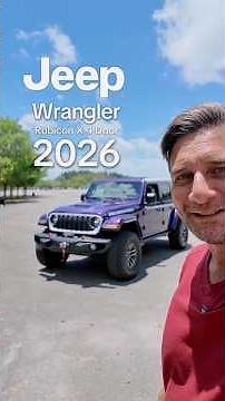 2026 Jeep Wrangler Rubicon X 🏕️ The king of off-road is still alive | Jaime Gabaldoni