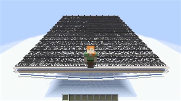 【简单9162锅的粉雪场 800/h】Simple 9216 cauldron powder snow farm (~800 buckets-hr)