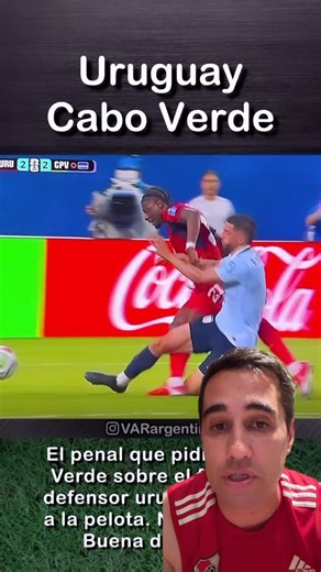 EL ÁRBITRO NO LE COBRÓ PENAL A CABO VERDE Y S JK LO COBRÓ TIRO DE ESQUINA EN LA COPA MUNDIAL, 2026