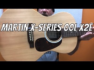 Martin X-Series 00L X2E Demo