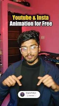 Create Professional Subscribe Animations for Free #contentcreator #shorts