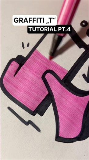 😎4 Steps to draw a Graffiti | #graffiti #lettering #streetart