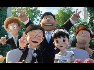 Main rang sharbaton ka - song - with- Nobita and Shizuka - wedding video - Arjit Singh song