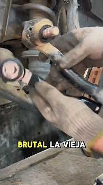 How to Replace a DESTROYED Tie Rod End 😱🚗 #Shorts