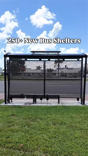 5.8K views · 46 reactions | More than 250 new Central Florida Regional Transportation Authority(LYNX) bus shelters are popping up across Orange County giving riders a more comfortable commute. Thanks to a $45 million investment from our Accelerated Transportation Safety Program, we're helping to make transit options like LYNX faster and more convenient in our community. Ready to see what's next? Visit ocfl.net/AcceleratedTransportation | Orange County, Florida Government | Facebook