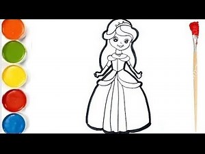 How To Draw A Doll Easy | A Cute Doll Drawing For kids