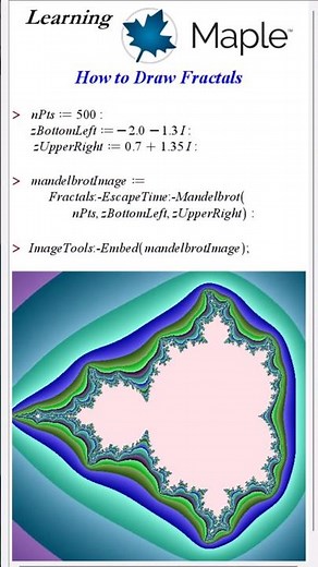 How to Draw Fractals in #Maple #LearningMaple
