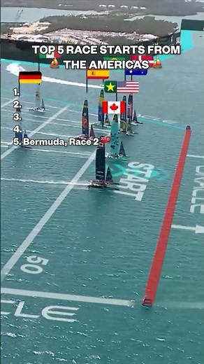 5️⃣ BEST STARTS from the Americas Leg of 2026! 💨 #SailGP #sailing #racing