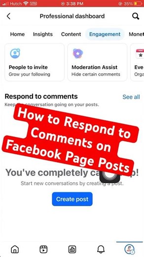 How to Respond to Comments on Facebook Page Posts📲 #facebook #tutorial #howto #comments