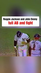 New York Yankees coverage of Reggie Jackson's home run and home run trot brawl with Cleveland Indians pitcher John Denny on September 23rd, 1981. #Baseball #MLB #ReggieJackson #fblifestyle | MLB Throwbacks