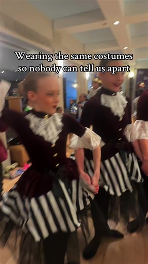 Twinning in Dance Costumes at Competition